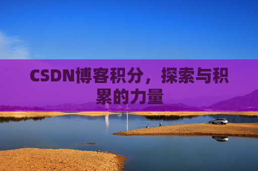 CSDN博客积分，探索与积累的力量